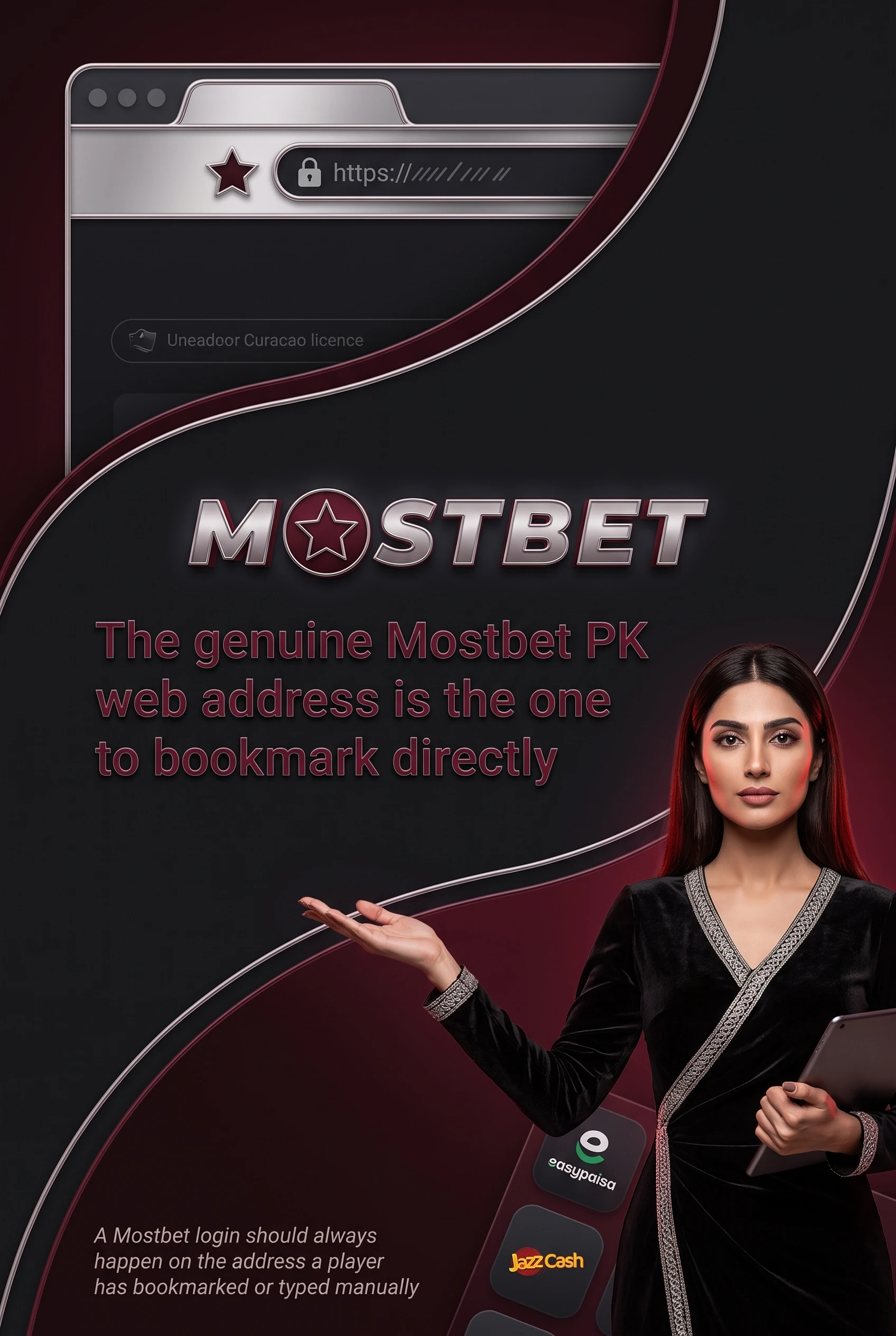 Recognising the official Mostbet website in Pakistan