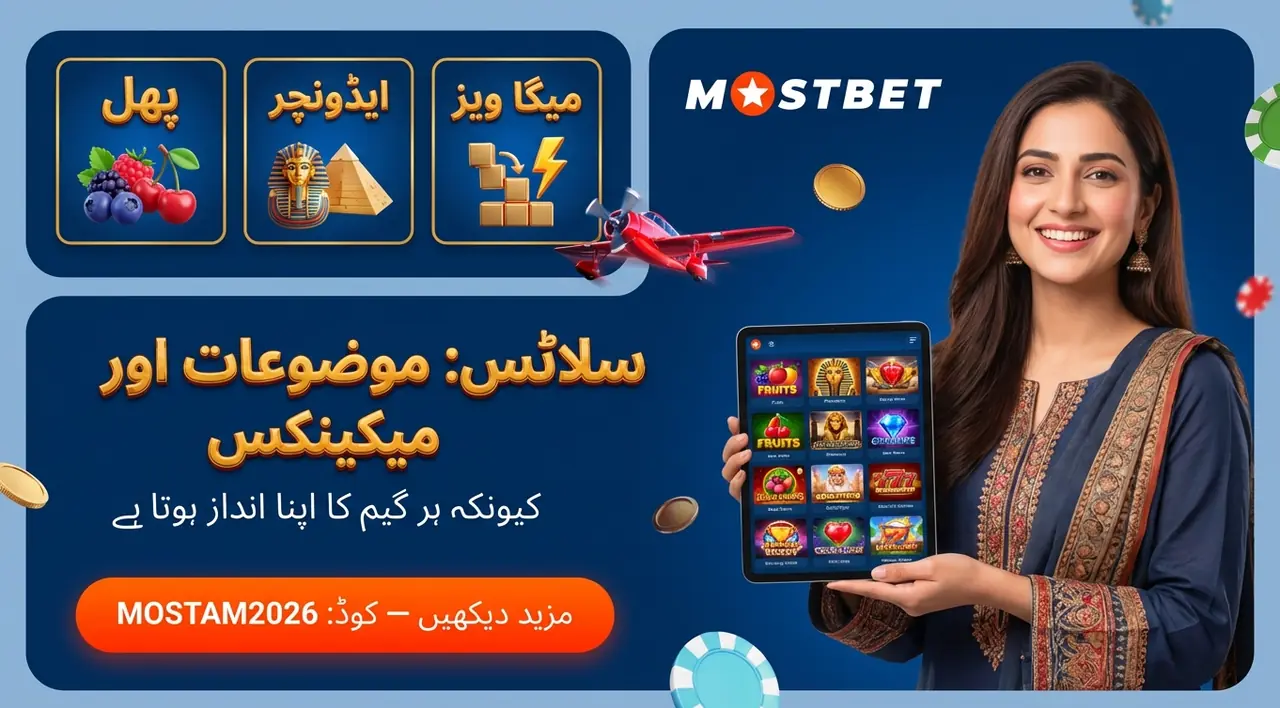 Playing Mostbet Slot Games Pakistan