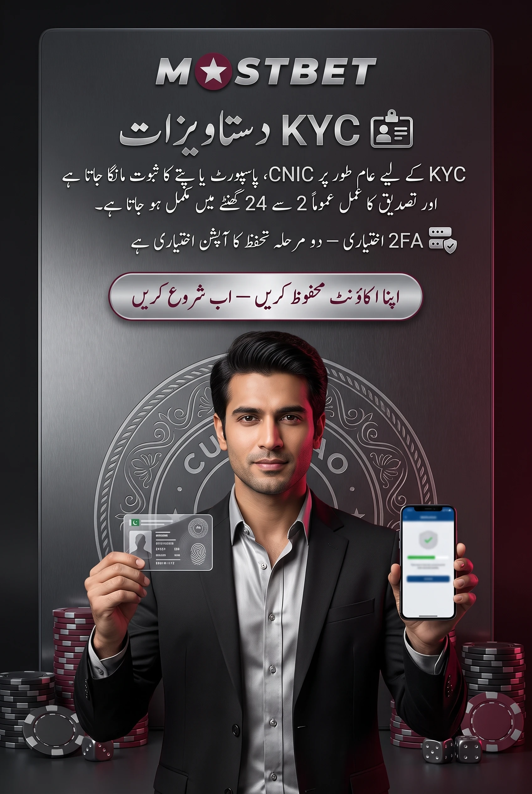 Mostbet کھاتے کی حفاظت جانچنے کا طریقہ